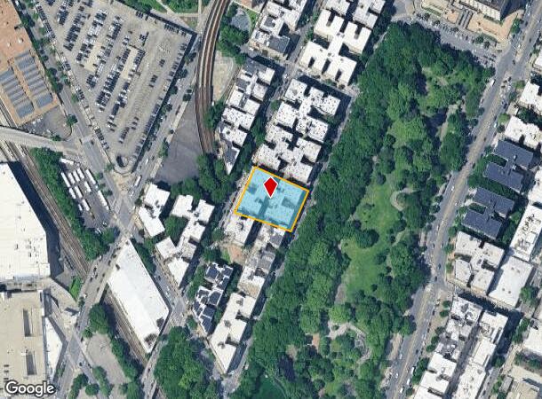 721 Walton Ave, Bronx, NY Parcel Map