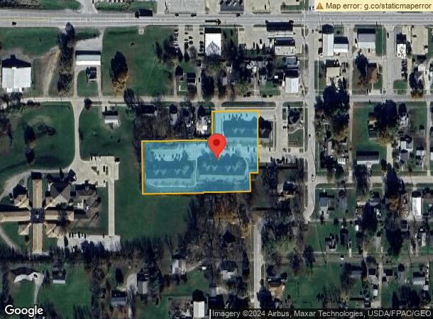  1320 High Ave W, Oskaloosa, IA Parcel Map