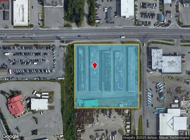  1100 E Dowling Rd, Anchorage, AK Parcel Map