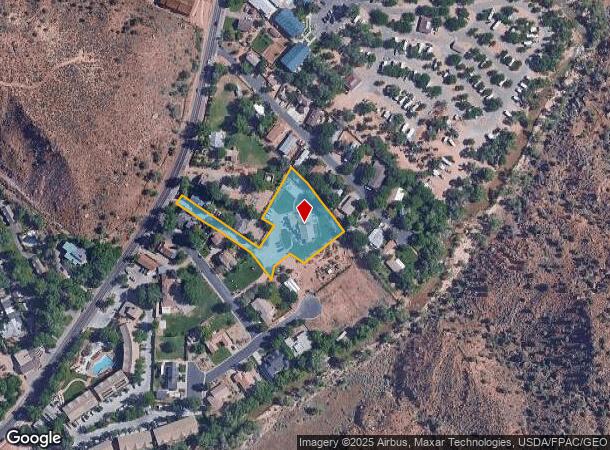  101 Kokopelli Cir, Springdale, UT Parcel Map