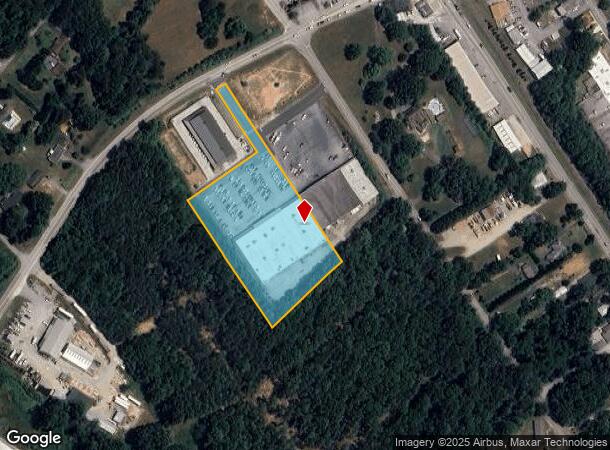  209 W Rutherford St, Landrum, SC Parcel Map