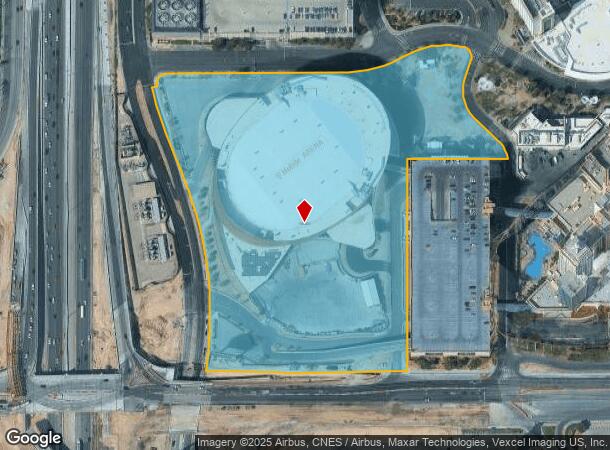  3780 Las Vegas Blvd S, Las Vegas, NV Parcel Map