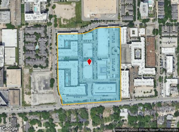  4444 Westheimer Rd, Houston, TX Parcel Map