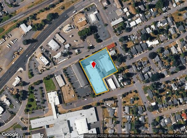 555 Sw 2Nd Ave, Canby, OR Parcel Map