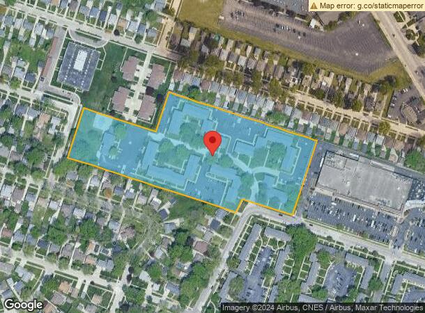  611 Villa Ln, Saint Clair Shores, MI Parcel Map