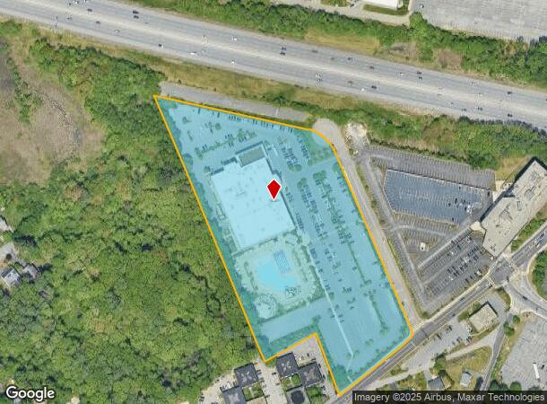  490 Old Connecticut Path, Framingham, MA Parcel Map