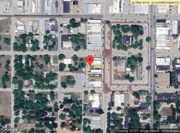  606 Oak St, Graham, TX Parcel Map