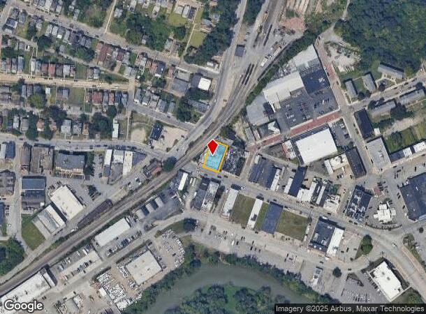  608 Chartiers Ave, Mc Kees Rocks, PA Parcel Map