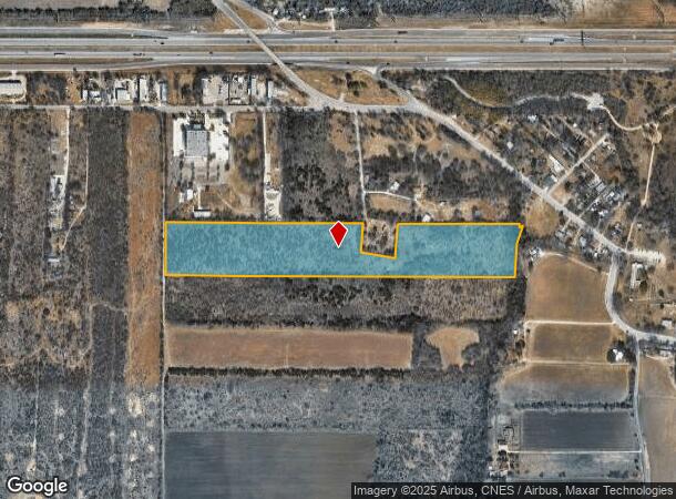  2150 E Chavaneaux Rd, San Antonio, TX Parcel Map