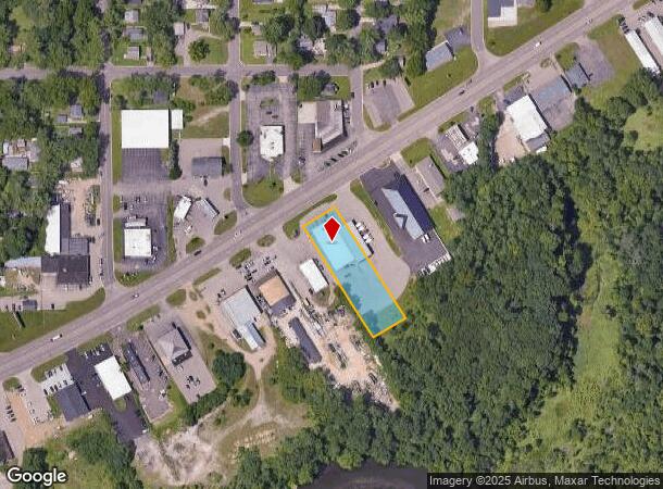  1290 Columbia Ave E, Battle Creek, MI Parcel Map