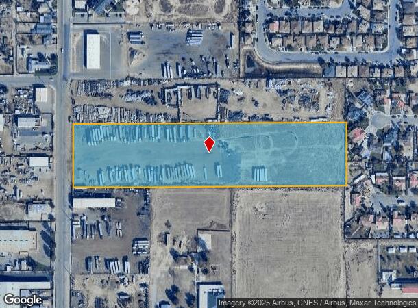  185 Quantico Ave, Bakersfield, CA Parcel Map