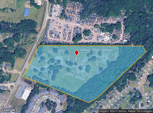 700 Elberta Rd, Warner Robins, GA Parcel Map