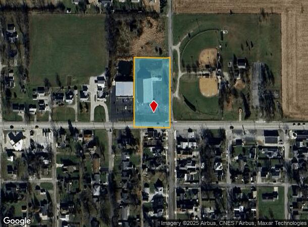 110 W Jackson St, Parker City, IN Parcel Map