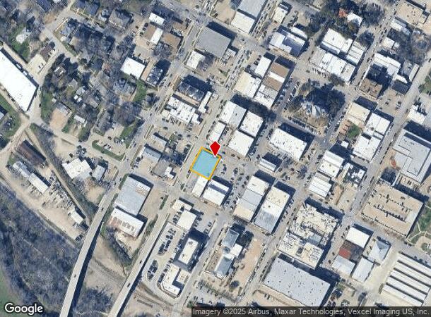  209 W Jefferson St, Waxahachie, TX Parcel Map