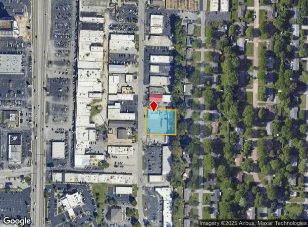 1908 S Stewart Ave, Springfield, MO Parcel Map