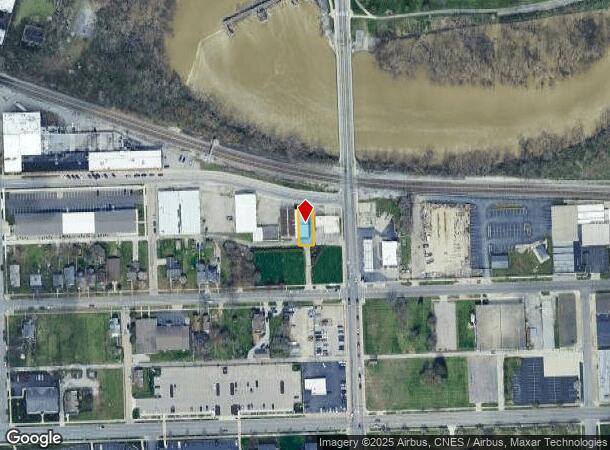  1712 E Berry St, Fort Wayne, IN Parcel Map