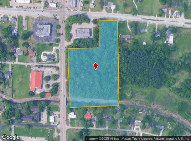 3700 Blk Moss St, Lafayette, LA Parcel Map