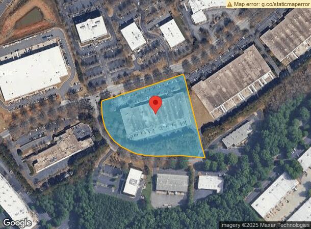  6245 Shiloh Rd, Alpharetta, GA Parcel Map