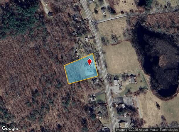  483 Storrs Rd, Mansfield Center, CT Parcel Map