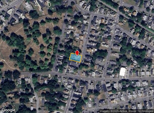  17 Clinton St, Taunton, MA Parcel Map
