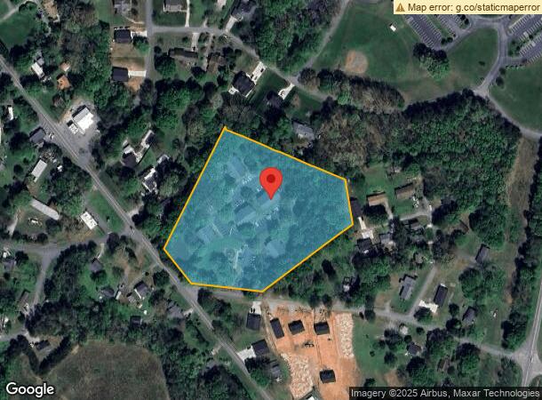  1005 Georgetown Rd, Lincolnton, NC Parcel Map