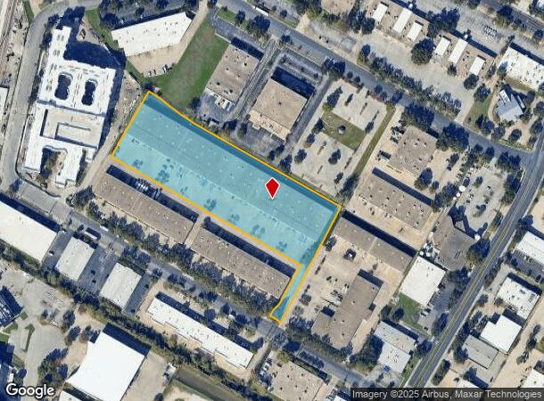 2200 Denton Dr, Austin, TX Parcel Map