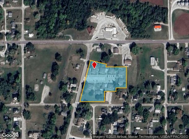  510 N Main St, Hedrick, IA Parcel Map