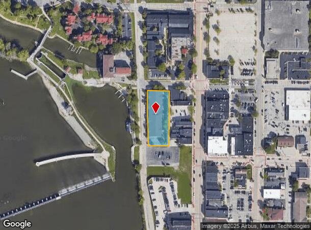 100 N Front St, Pulaski, WI Parcel Map