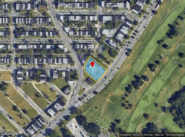  2912 Harford Rd, Baltimore, MD Parcel Map