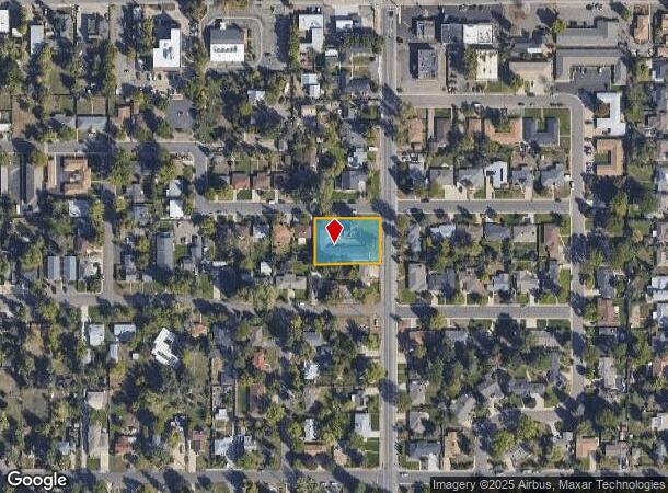  3605 Pierce St, Wheat Ridge, CO Parcel Map