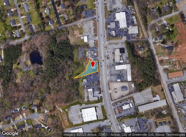  509 N Main St, Mauldin, SC Parcel Map