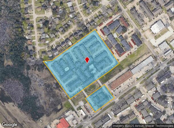 265 El Dorado Blvd, Webster, TX Parcel Map