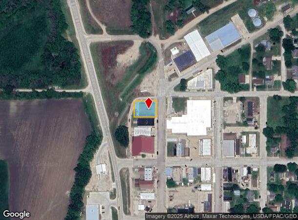 100 1St St, Sioux Rapids, IA Parcel Map