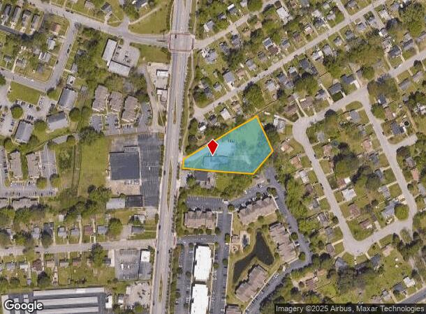  1250 N King St, Hampton, VA Parcel Map