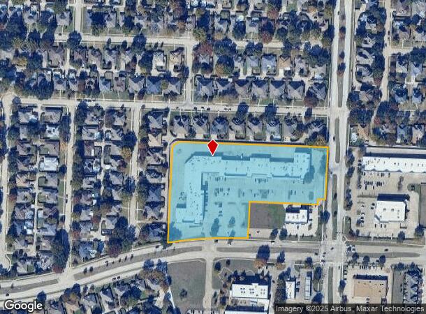  4101 E Park Blvd, Plano, TX Parcel Map