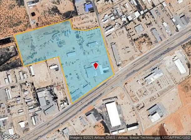  12424 W Interstate 20, Odessa, TX Parcel Map