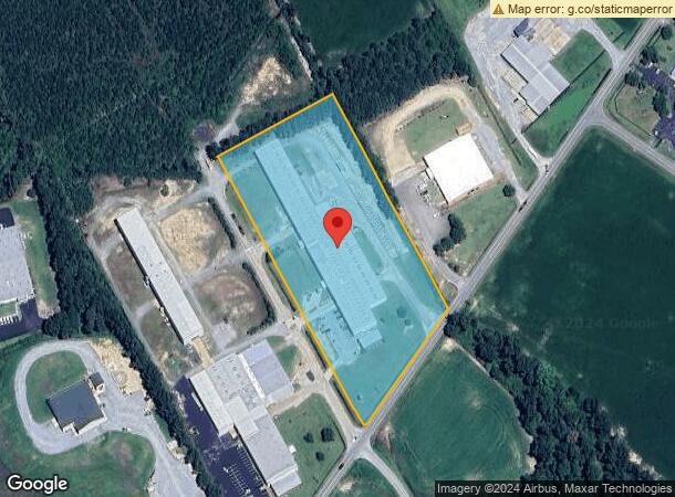  309 Industrial Dr, Clinton, NC Parcel Map