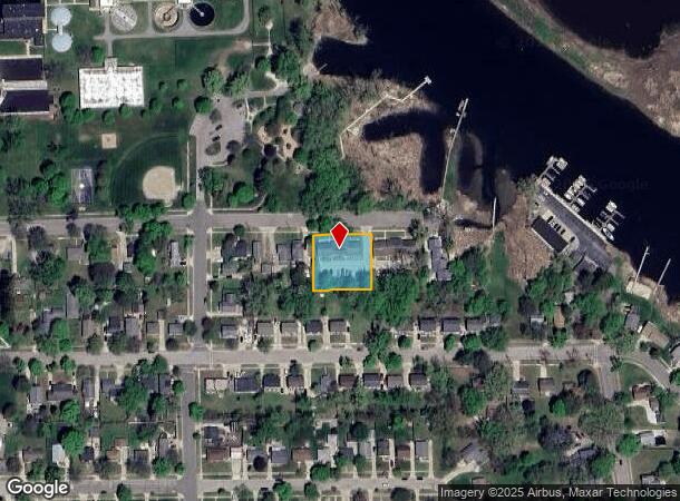  1630 Franklin Ave, Grand Haven, MI Parcel Map