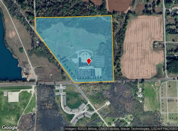  4750 Sterns Rd, Ottawa Lake, MI Parcel Map