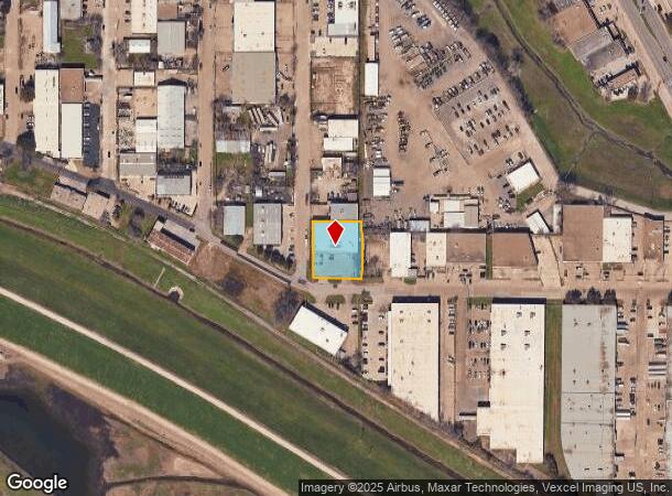  1027 Quaker St, Dallas, TX Parcel Map