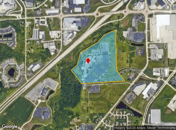 1100 Employers Blvd, Green Bay, WI Parcel Map