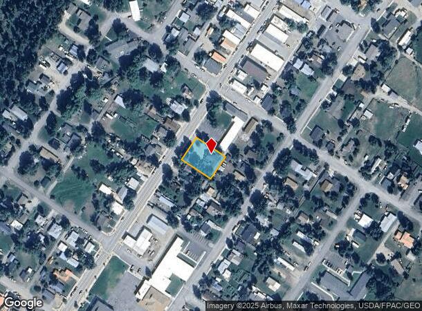 111 S Woodard Ave, Absarokee, MT Parcel Map