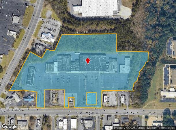  636 Shurling Dr, Macon, GA Parcel Map