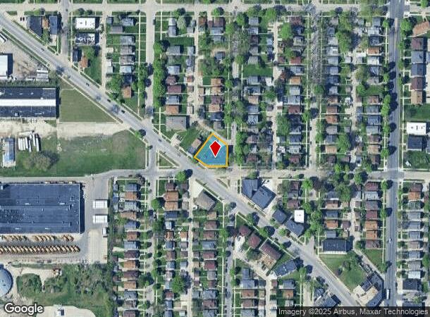  4505 N 29Th St, Milwaukee, WI Parcel Map