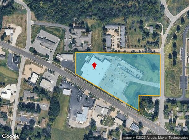 808 Baptiste Dr, Paola, KS Parcel Map