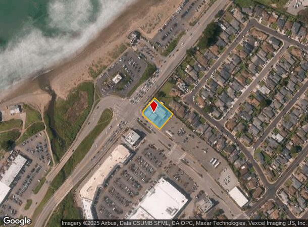  505 Linda Mar Blvd, Pacifica, CA Parcel Map