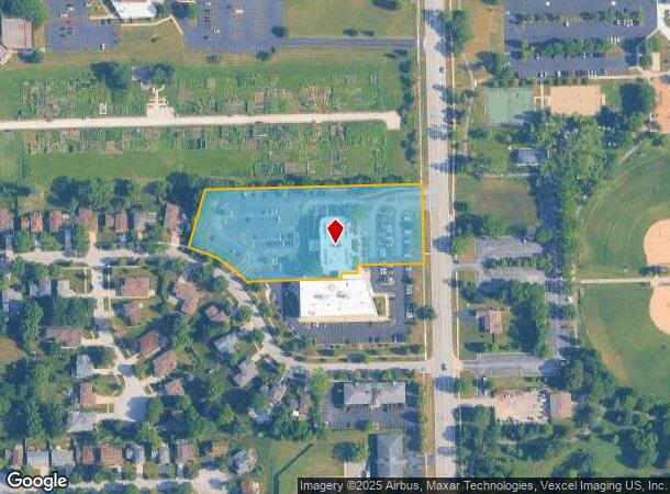 6800 Main St, Downers Grove, IL Parcel Map