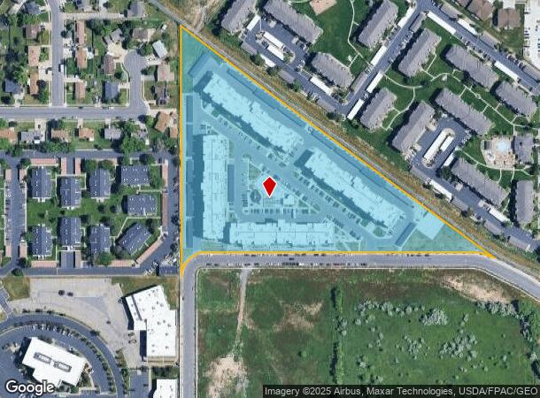  1758 E 1300 S, Clearfield, UT Parcel Map