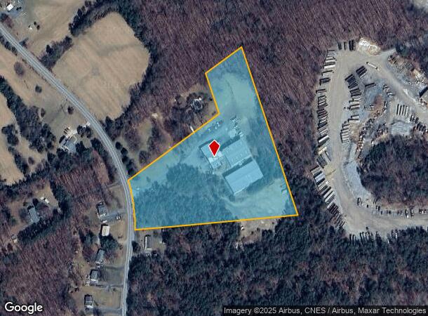  1481 Doss Rd, Concord, VA Parcel Map