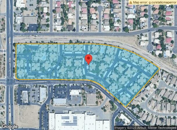  8300 Wyoming Blvd Ne, Albuquerque, NM Parcel Map